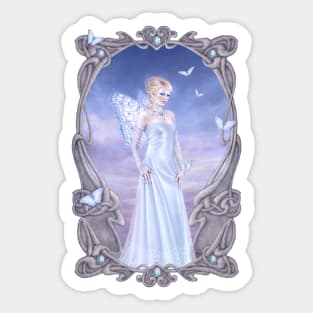 Diamond Birthstone Fairy Sticker